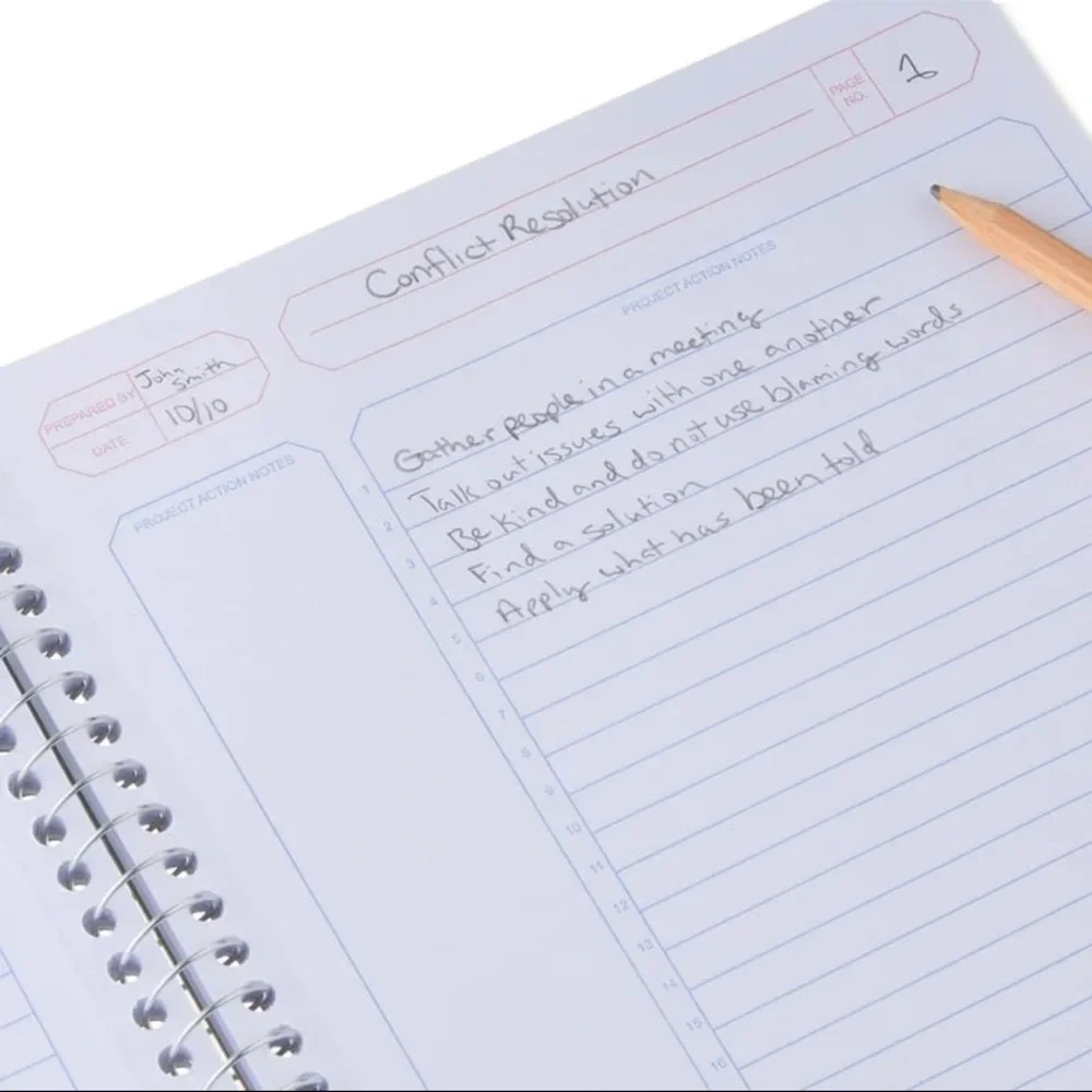 Pen+Gear 100 Sheet w/ Numbered Lines 9.5